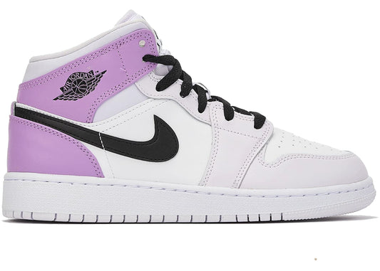 Air Jordan 1 Mid Barely Grape GS