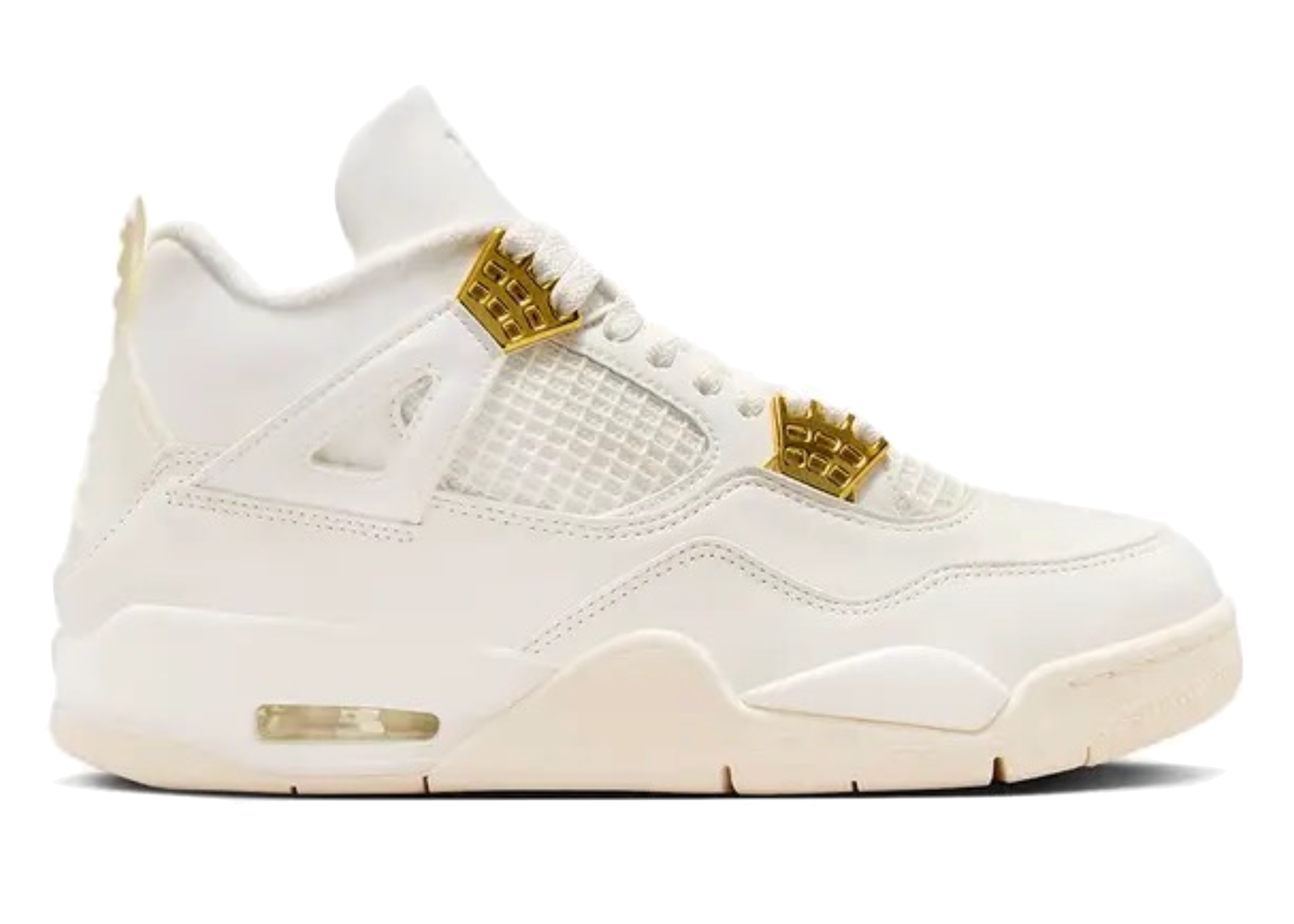 Air Jordan 4 Metallic Gold W