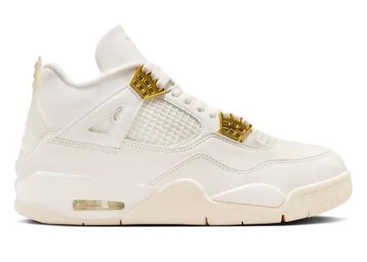 Air Jordan 4 Metallic Gold W